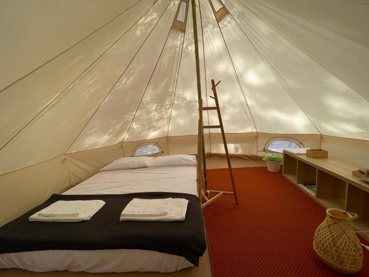 River Tribe Glamping Laino Borgo Dış mekan fotoğraf
