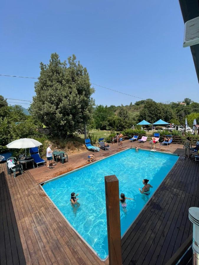River Tribe Glamping Laino Borgo Dış mekan fotoğraf